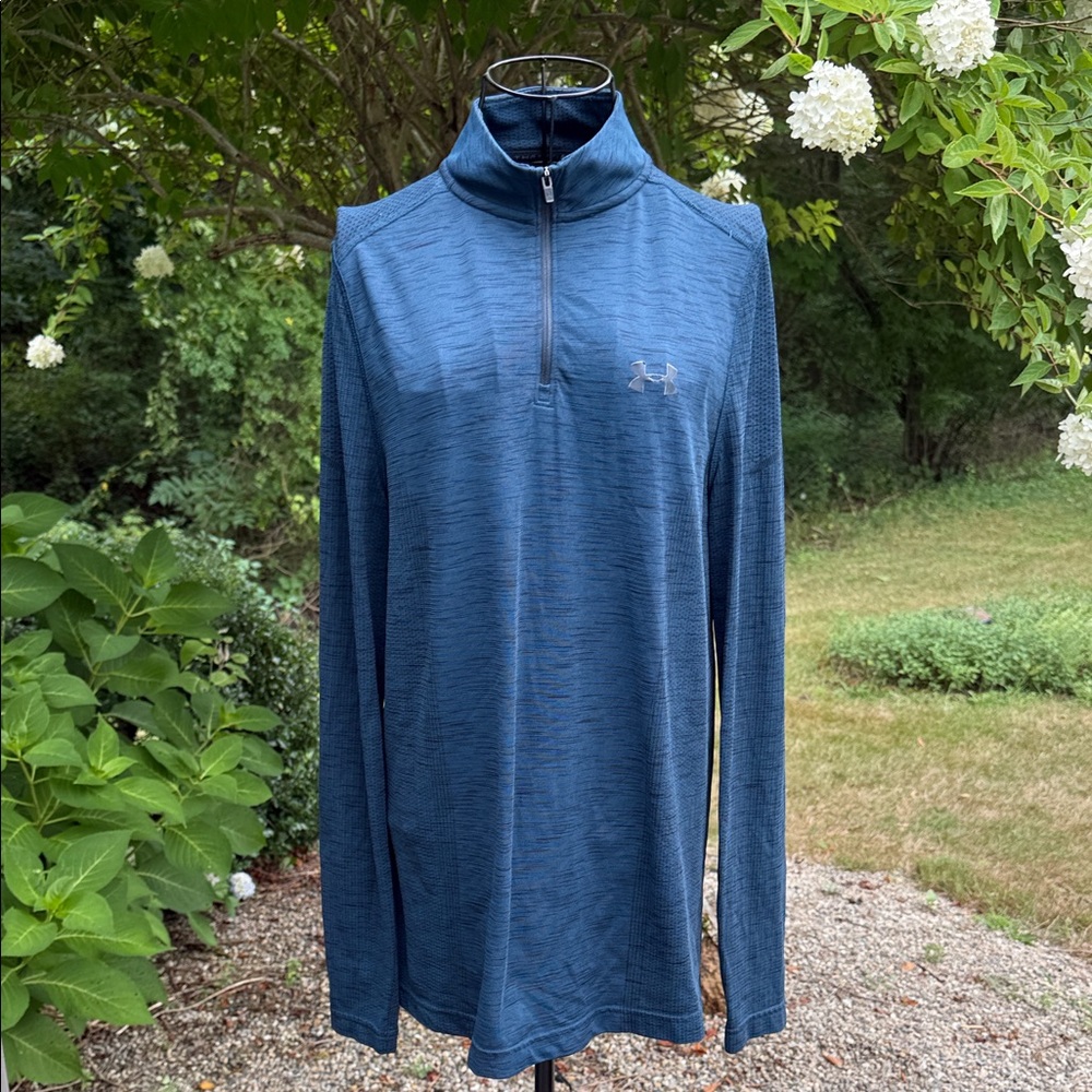 Under Armour men’s long sleeve three-quarter zip pullover